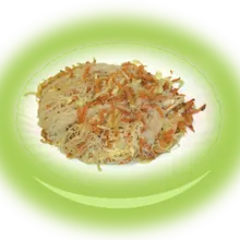 Оризово фиде и зеленчуци