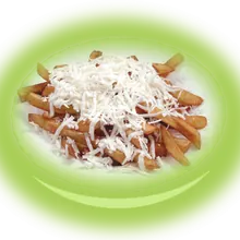 Пържени картофи със сирене